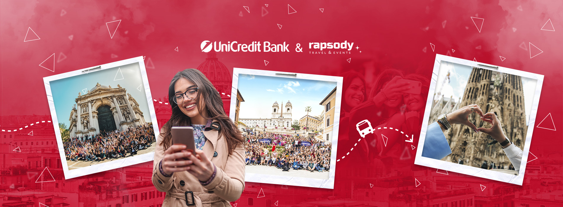 -100€ popusta* uz UniCredit Bank & Rapsody Travel